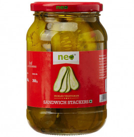 Neo Sandwich Stackers (Pickled Vegetables)   Glass Jar  480 grams